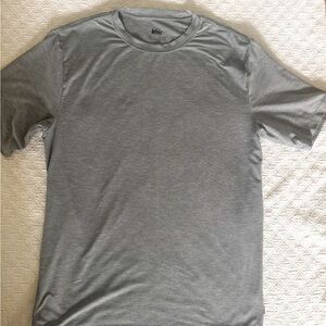 REI CO-OP Men's Gray Athletic T-Shirt Size S